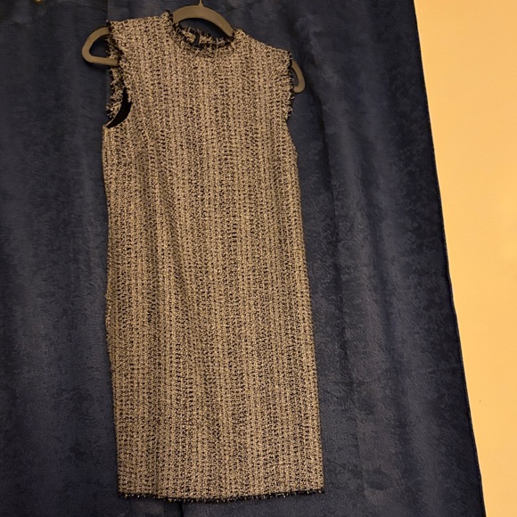 Eri & Ali Dresses & Skirts - Chic Tweed Sleeveless Midi Dress